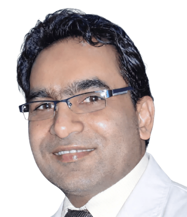 Dr. Ameer at Kids & Family Dental Clinics Sharjah providing gentle child-focused dental care